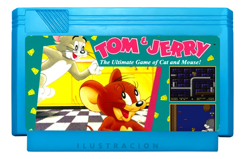 Tom & Jerry Family Game 8 Bits 