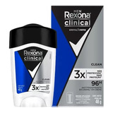 Pack X 3 Desodorante Rexona Clinical Hombre 48gr.