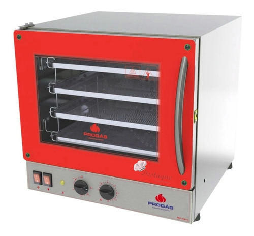 Forno Elétrico Fast Oven Progas Prp004 - 4 Esteiras Turbo