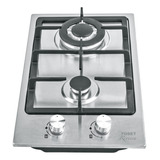 Parrilla Gas Empotrable 30cm 2 Quem Acero Inox Riviera 48320