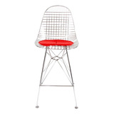 Taburete Banqueta Alto Eames Dkr Bertoia