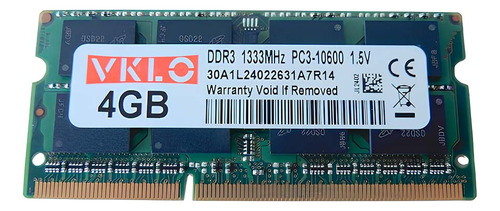 Memória Ddr3 4gb 1333mhz Pc3-106000 P/ Notebook Vklo