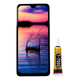 Tela Display Frontal Para Samsung A12 Com Aro + Cola T7000