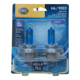 Focos Hella Ultra White Xenon Premium H4 9003 50%+ Luz 4200k