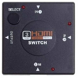 Adaptador Switch 3x1 Divisor 3 Portas Hdmi Para Tv Not Galax