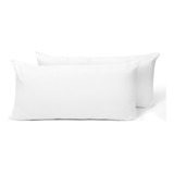 Almohadas 2 Pack King Size Microfibra Firmes. Blancos Azteca