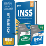 Kit Inss Técnico + Testes + Direito Previdenciário Comentado