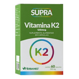 Supra Vitamina K2 120mg- 60 Cápsulas - Herbamed