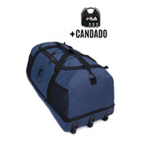 Bolso Enrollable Goliat + Candado Azul F