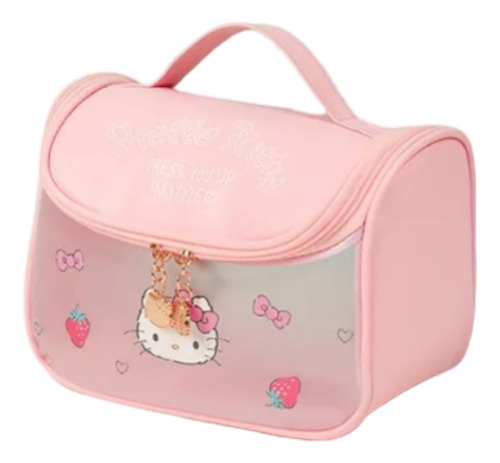 Cosmetiquero Gran Tamaño Hello Kitty Para Regalar Niñas