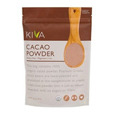 Kiva Crudo Cacao Orgánico En Polvo (cacao Sin Azúcar - Dark 
