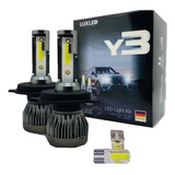 Kit Cree Led Y3 Mini H1 H4 H7 H11 H3 Chip Dob + T10 Posicion