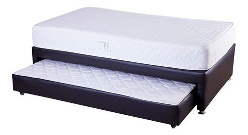 Cama Tarima Nido / Duplex + Colchon Superior 120*190