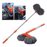 Kit Mop Industrial Retrátil Automotiva Mop Giratório Limpeza