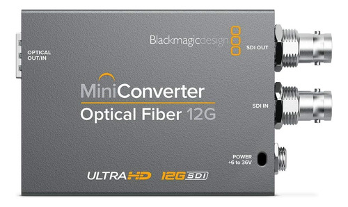 Blackmagic Design Mini Convertidor Fibra Óptica 12g