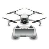 Mini Drone Dji Mini 3 Rc Fly More Combo Plus Com Câmera 4k Branco 3 Baterias