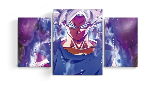 Cuadros Tripticos Goku Super Saiyajin Goku Black Dragon Ball