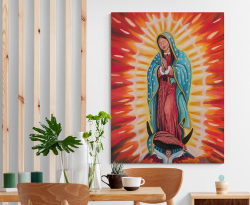 Cuadro Lienzo Tayrona Store Virgen De Guadalupe 001 100x80cm