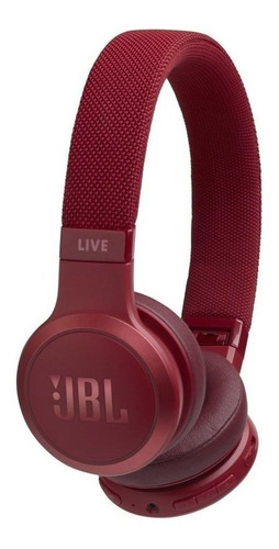 Audífonos Inalámbricos Jbl Live 400bt Jbllive400bt Rojo