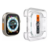 Vidrio Templado Para Apple Watch Ultra 49mm Spigen Ez Fit X2