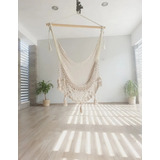 Silla Hamaca Crochet  Incluye Sogas Y Armella Con Taquete