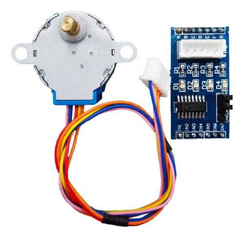 Motor De Passo 28byj-48 + Driver Uln2003 Arduino Robótica