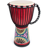 Tambor De Mano Africano Djembe, Cabeza De Tambor De Pie...