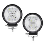 2 Luces Led Redondas De 5 Pulgadas Para Conducir, Barra, Inu