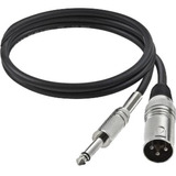 Cabo P10 Mono X Xlr Macho Com 1 Metro