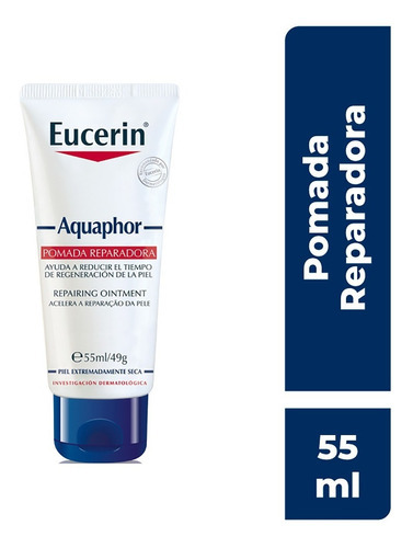 Pomada Reparadora Eucerin Aquaphor Con Panthenol 55ml Tipo De Piel