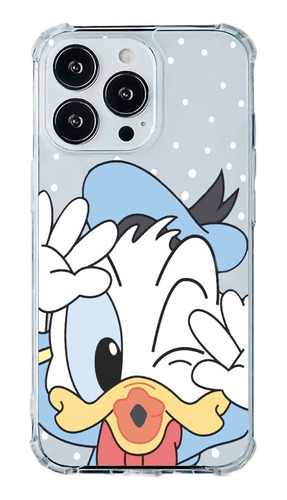 Case Funda Protector Mickey Mouse Transparente Para iPhone