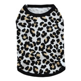 Bbeart Ropa Para Mascotas  Camiseta Con Estampado De Leopard