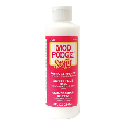 Mod Podge Endurecedor Tela Listón Transparente Lavable Color Blanco | MercadoLibre