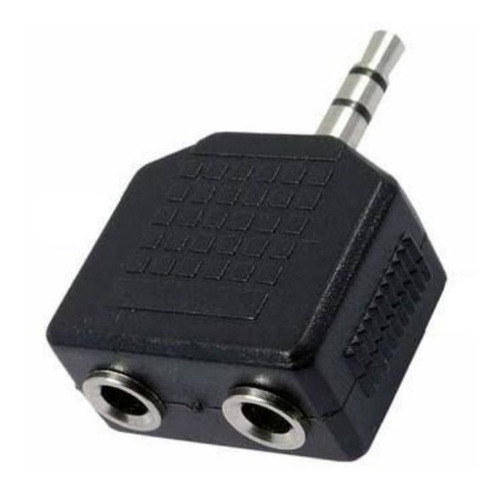 Kit 3pçs Plug Adaptador P2 J2 Jack Stereo Tblack