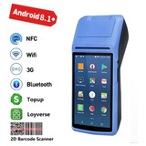 5 Unidade Terminal Pos Android 8.1 Pda Nfc 3g Wifi Con Base