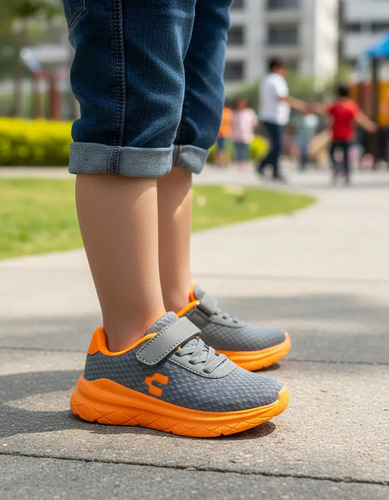 Tenis Sport Niño Charly Kids 1098461 Contactel Ligeros 18 A 23 Lc | Envío gratis