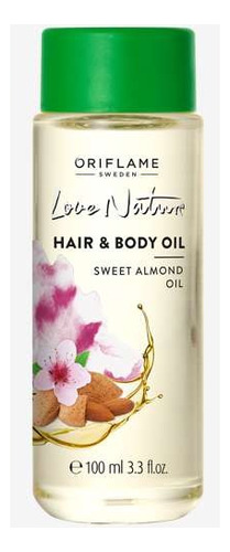 Love Nature Aceite De Almendras Dulces Para Cuerpo Y Cabello