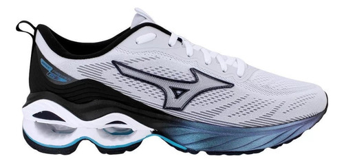 Tênis Mizuno Masculino 101066066 Wave Frontier 15 Bco/pto