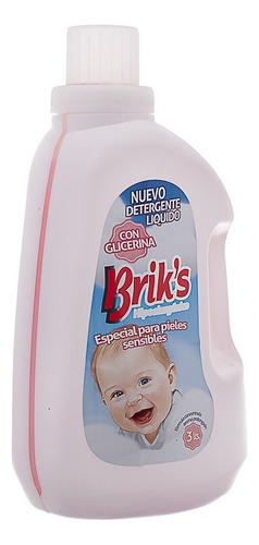 Detergente Matic Briks Premium Hipoalergenico 3 Litros