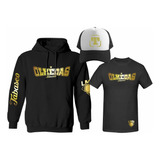 Kit Sudadera + Playera + Gorra Olmecas De Tabasco Lmb Gold