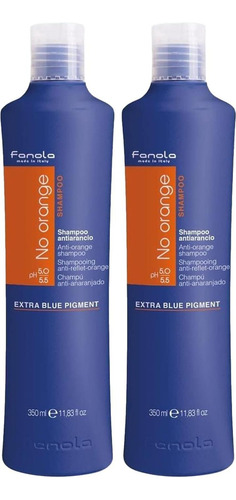 Fanola Champú Sin Naranja 11.8 Fl Oz, Paquete De 2