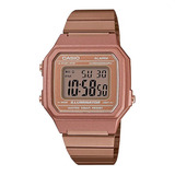 Reloj Casio Unisex Digital Crono Acero Inoxidable B-650w