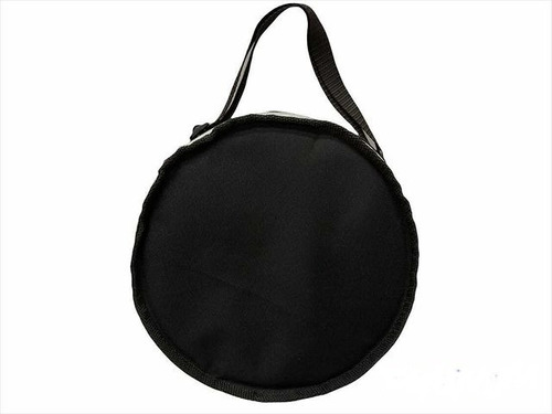 Funda Para Pandero De 8 Pulgadas, De Lona Resistente Negro