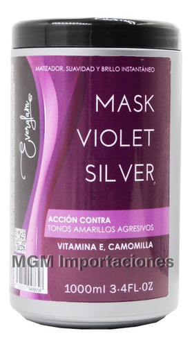 Matizador 1000ml Everglam, Azul O Violeta O Negro 