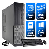 Desktop Usado Dell Optiplex Core I5 2g 8gb Ddr3 Ssd 240gb