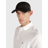 Gorra Negra Con Logo Bordado Tommy Hilfiger De Hombre