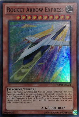 Yugioh! Rocket Arrow Express Numh-en024 Super R