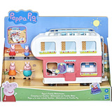 Casa Rodante De Peppa Pig Con  Familia Y Accesorios-original