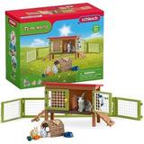 Schleich Farm Animal Toys And Playsets Farm World Juego 8 Y