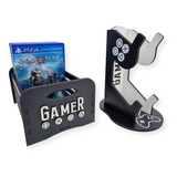 Porta Jogos, Case P/ Games Porta Controles Mdf Ps4